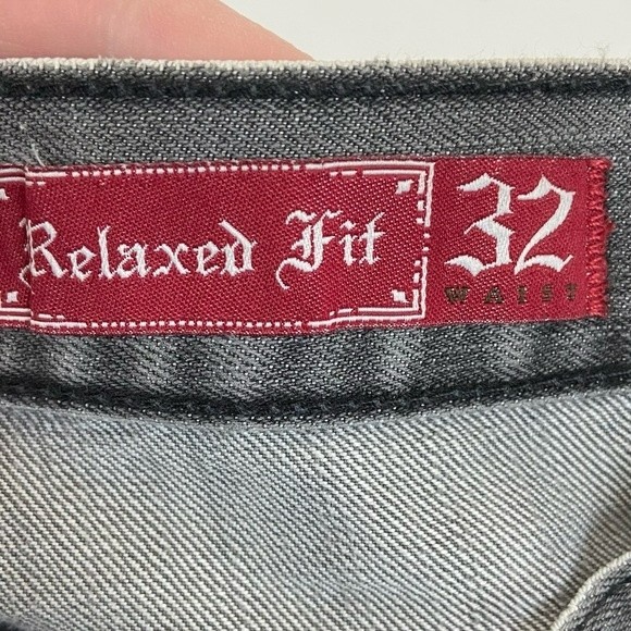 O’Neill Relaxed Fit 32 Waist Men’s Gray Jeans - Picture 7 of 14